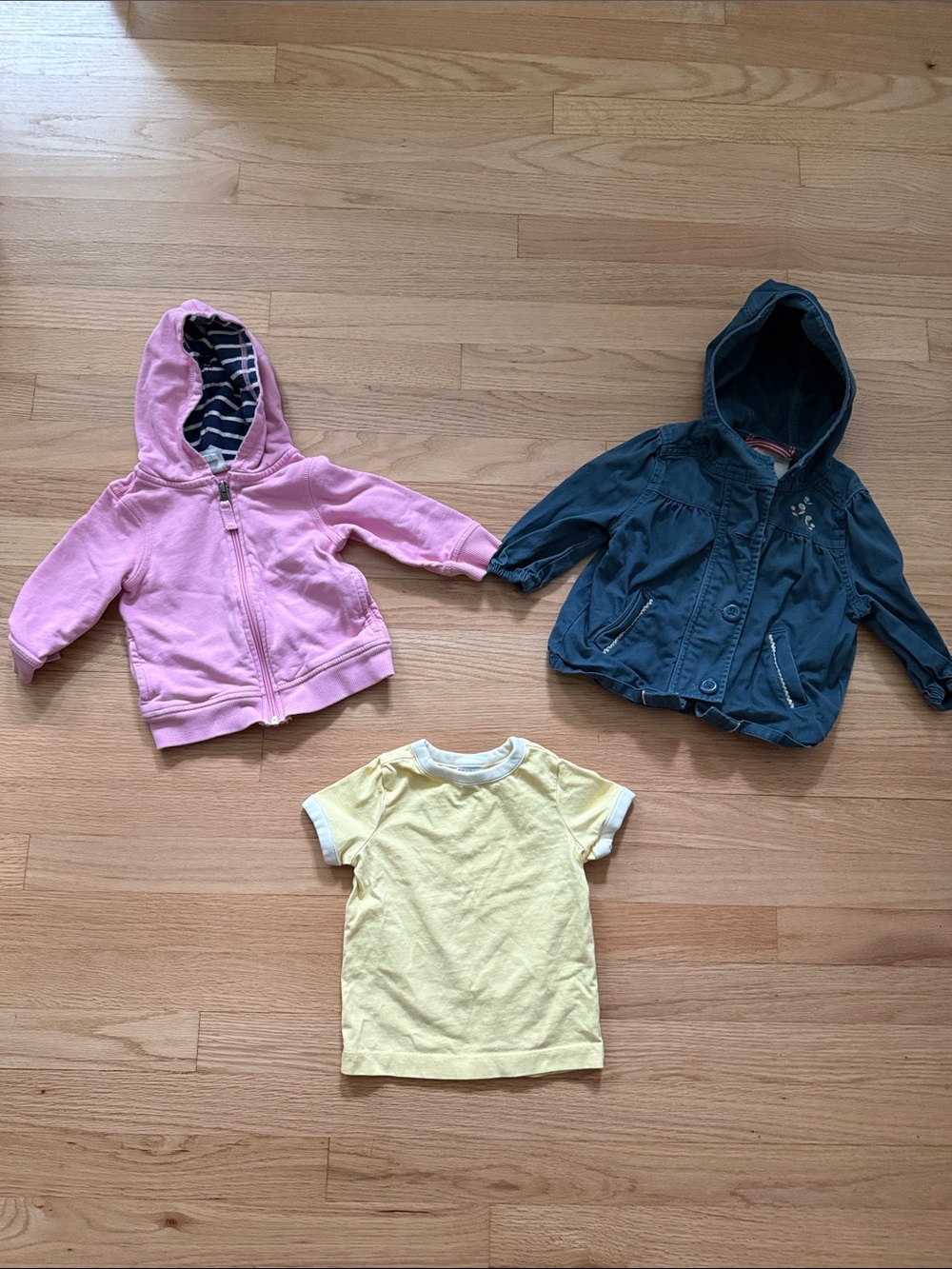 Hanna Andersson Bundle of jacket, Hoodie with tee